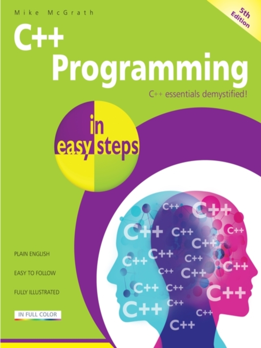 Title details for C++ Programming in easy steps by Mike McGrath - Available